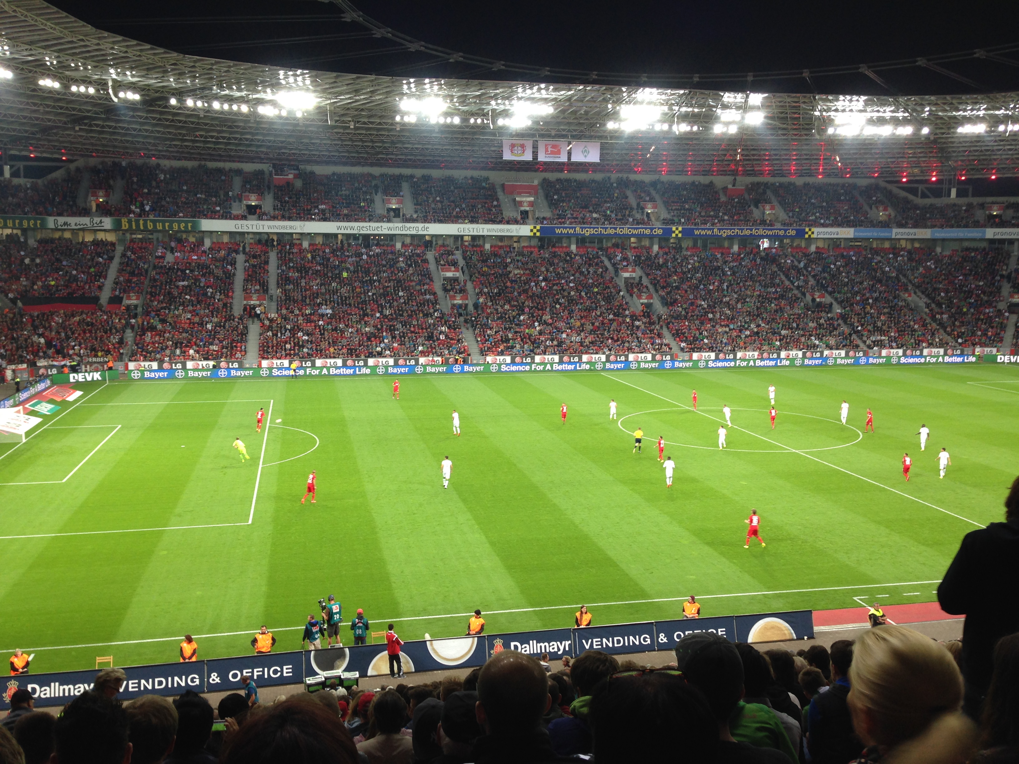 I Bayer 04 - Werder Bremen 3 : 3